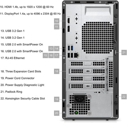 Dell Optiplex 7010 Tower – Core i7 13th Gen / 32GB / 1TB NVME (Open Box - Demo)