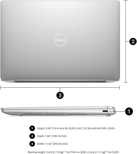 Dell XPS 13 9340 – Ultra 7 165H / 32GB / 1TB SSD (Open Box - Demo)