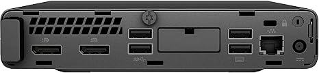 HP EliteDesk 800 G4 Tiny Desktop Intel i5-8th Gen 8GB 256GB SSD